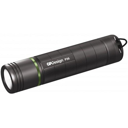 Afbeelding vergroten GP Zaklamp Design P36 Polaris 300-20 Lumen