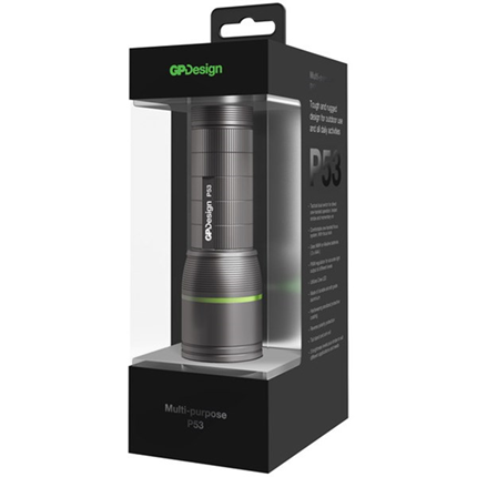 Afbeelding vergroten GP Zaklamp Design P53 Bellatrix 300-20 Lumen