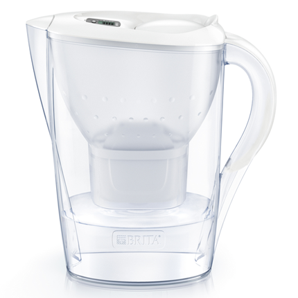 Afbeelding vergroten Brita Waterfilterkan Marella Cool wit + 3 Maxtra+ filterpatronen