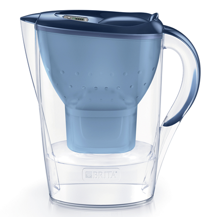 Afbeelding vergroten Brita Waterfilterkan Marella Cool blauw + 3 Maxtra+ filterpatronen