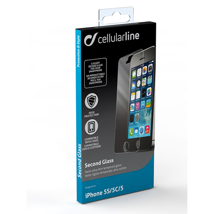 Afbeelding vergroten Cellular Line Beeldschermbeveiling Apple iPhone 5/5S/5C/SE