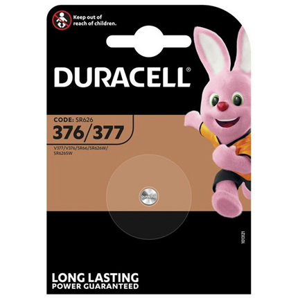 Duracell D377 Knoopcel Zilveroxide Horloge