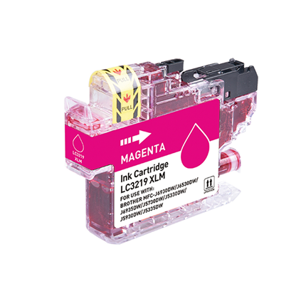 Afbeelding vergroten G&G Cartridge Brother Rood LC-3219XL