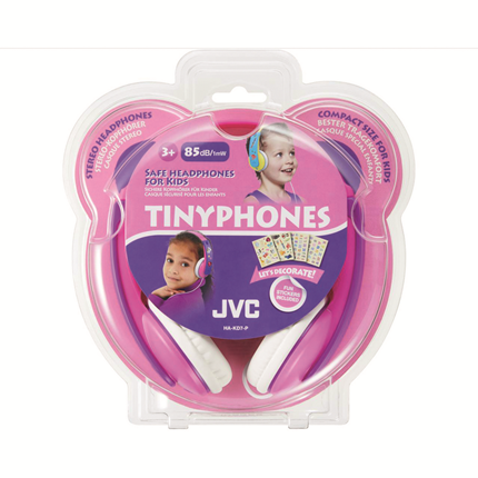 Afbeelding vergroten JVC Kids Hoofdtelefoon HA-KD7 Roze
