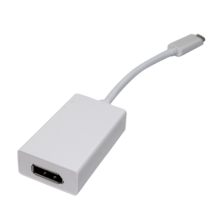 Afbeelding vergroten Scanpart Adapter Kabel USB C (M) - DisplayPort (F) Wit