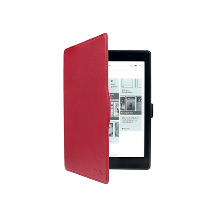 Afbeelding vergroten Gecko Kobo Bookcase Aura One Rood
