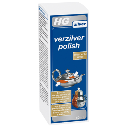 Afbeelding vergroten HG Verzilverpolish 50ml