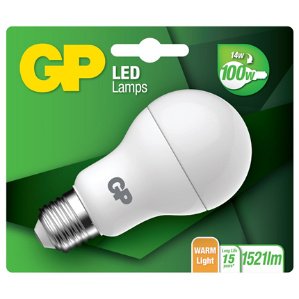 Afbeelding vergroten GP LED Lamp Classic E27 14W