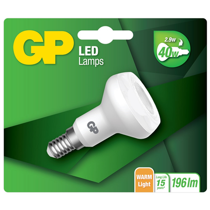 Afbeelding vergroten GP LED Lamp Reflector E14 2,9W