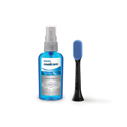 Afbeelding vergroten Philips TongueCare+ Starterkit HX8071 Zwart