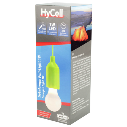 Afbeelding vergroten Ansmann Pull-Light PL1W Groen