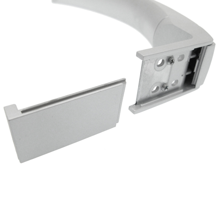 Afbeelding vergroten Miele Deurgreep Zilver 6239404