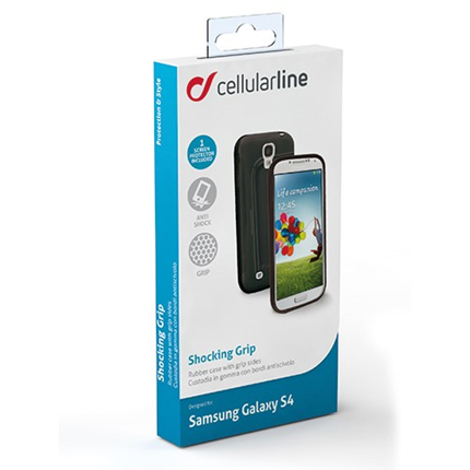 Afbeelding vergroten Cellular Line Samsung S4 Backcover Shock