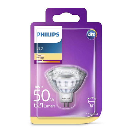 Afbeelding vergroten Philips LED Lamp GU5.3 8W