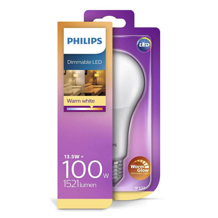 Afbeelding vergroten Philips LED Lamp E27 13,5W Mat