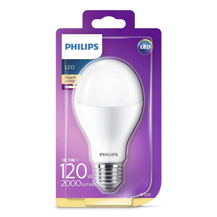 Afbeelding vergroten Philips LED Lamp E27 18,5W Mat
