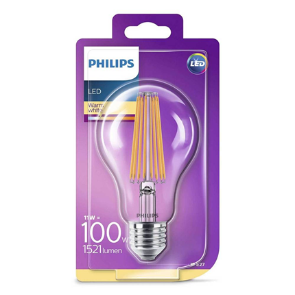 Afbeelding vergroten Philips LED Lamp E27 11W Peer