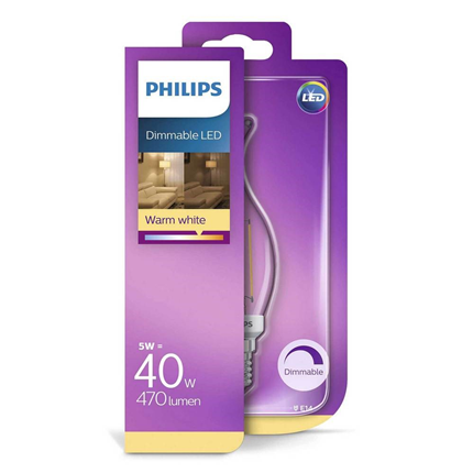 Afbeelding vergroten Philips LED Lamp E14 5W Dimbaar