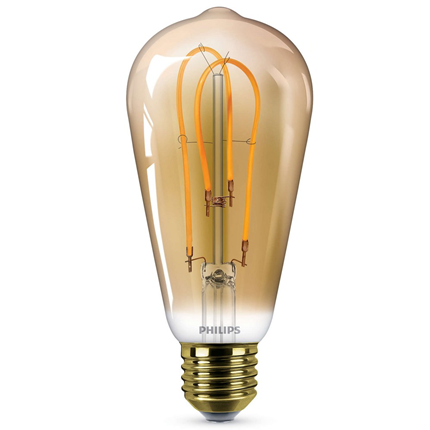 Afbeelding vergroten Philips LED Lamp E27 5W Vintage