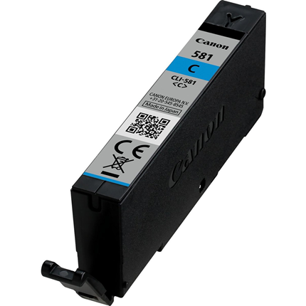 Afbeelding vergroten Canon Cartridge CLI-581 C Cyan