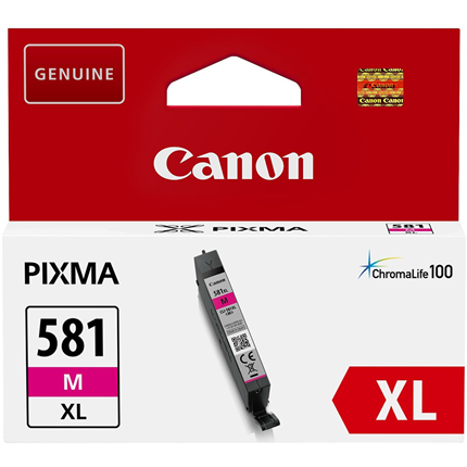 Afbeelding vergroten Canon Cartridge CLI-581 M XL Magenta