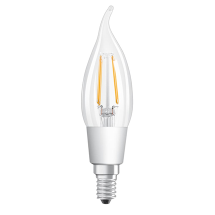 Afbeelding vergroten Osram ledlamp E14 4,5W Classic BA filament dim helder