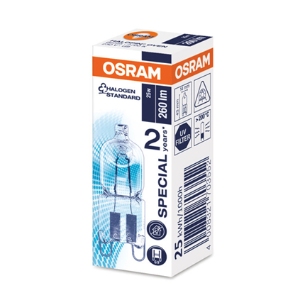 Afbeelding vergroten Osram Ovenlamp G9 28 Watt 370 Lumen Dimbaar
