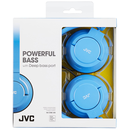 Afbeelding vergroten JVC Hoofdtelefoon HA-S180 Blauw