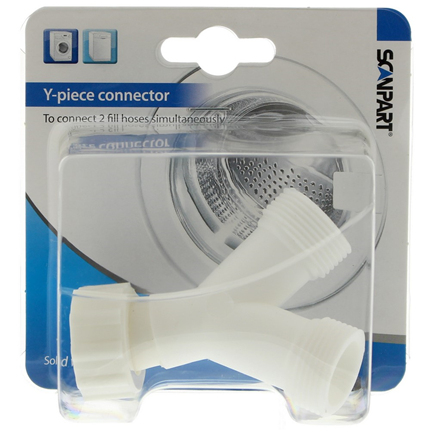 Afbeelding vergroten Scanpart Y-Stuk Aanvoer 3/4 Plastic