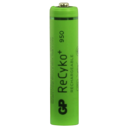 Afbeelding vergroten GP ReCyko+ AAA 950mAh 4 stuks Oplaadbare NiMH Batterij