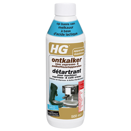 Afbeelding vergroten HG Ontkalker Voor Espresso- & Padkoffiezetapparaten (melkzuur)