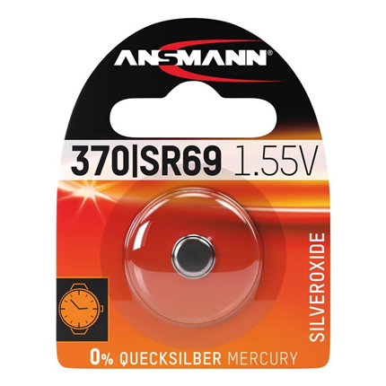 Afbeelding vergroten Ansmann D379 knoopcel zilveroxide batterij