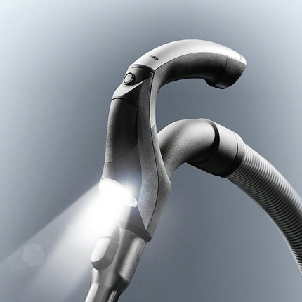 Afbeelding vergroten Miele Handgreep 35mm Ergonomisch handgreep + spotlight