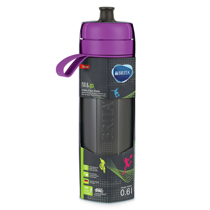 Afbeelding vergroten Brita Fill&Go Active Waterfilterfles Paars