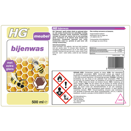 Afbeelding vergroten HG Bijenwas bruin