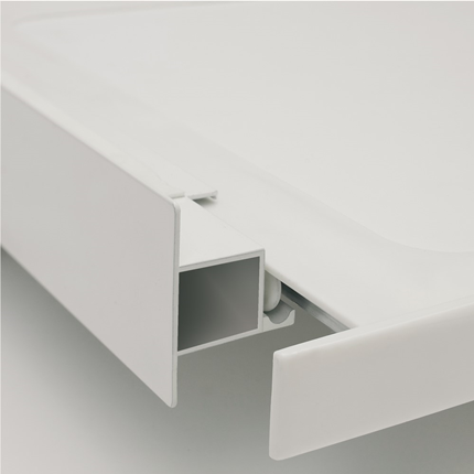 Afbeelding vergroten Scanpart Stapelkit met Werkblad Wasmachine/Droogkast