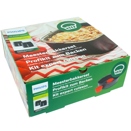 Afbeelding vergroten Philips Airfryer Bakkit 240 x 240 x 90