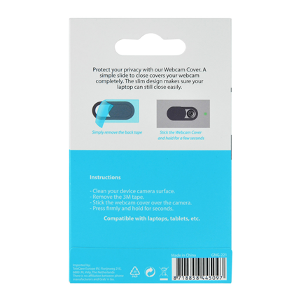 Afbeelding vergroten GRAB 'N GO webcam cover universeel