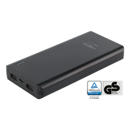 Afbeelding vergroten Ansmann Powerbank 20.8 20.000mAh 2-poorts