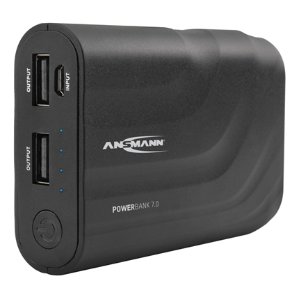 Afbeelding vergroten Ansmann Powerbank 7.0 6600mAh 2-poorts