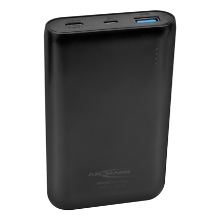 Afbeelding vergroten Ansmann Powerbank 10.8 10.000mAh 2-poorts met USB-C en quick-charge