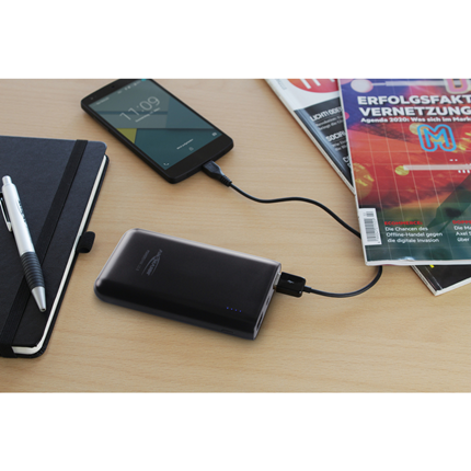 Afbeelding vergroten Ansmann Powerbank 10.8 10.800mAh 2-poorts