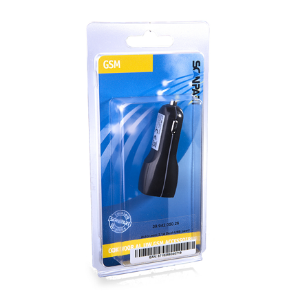 Afbeelding vergroten Scanpart Autolader Dual Mini USB