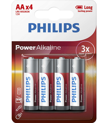Afbeelding vergroten Philips Power Alkaline AA