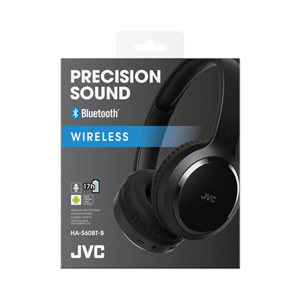 Afbeelding vergroten JVC Draadloze Hoofdtelefoon HA-S60BT Zwart
