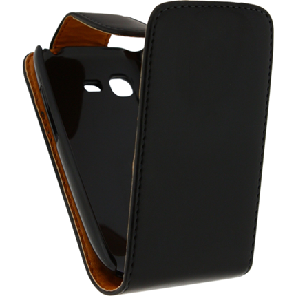 Afbeelding vergroten Scanpart Samsung Pocket Neo Flipcase Leder