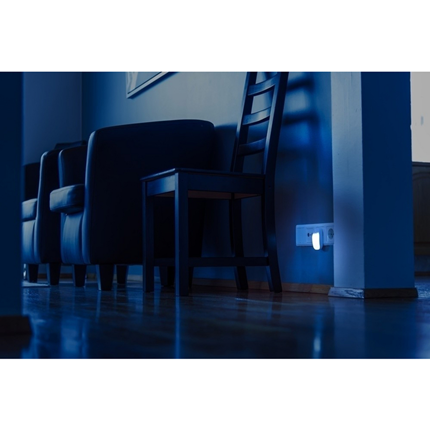 Afbeelding vergroten Ansmann nachtlampje blauw met aan/uit schakelaar 25Lm Ambiente 1600-0103