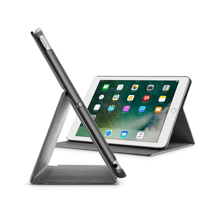 Afbeelding vergroten Cellular Line slimcase Folio zwart voor iPad Air & iPad 2017/2018