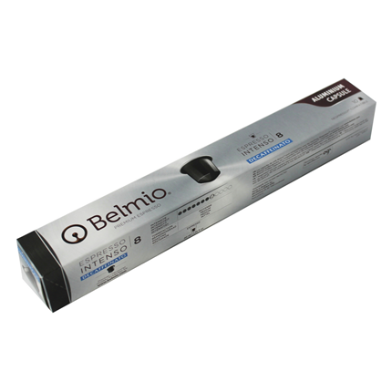Afbeelding vergroten Belmio Koffiecapsules Intenso Decaffeinato 10 stuks voor Nespresso apparaat