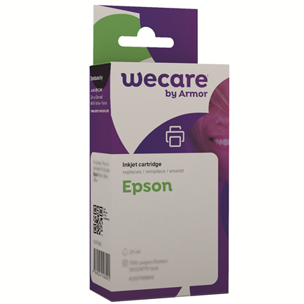 Afbeelding vergroten weCare Cartridge Epson T263140XL Zwart